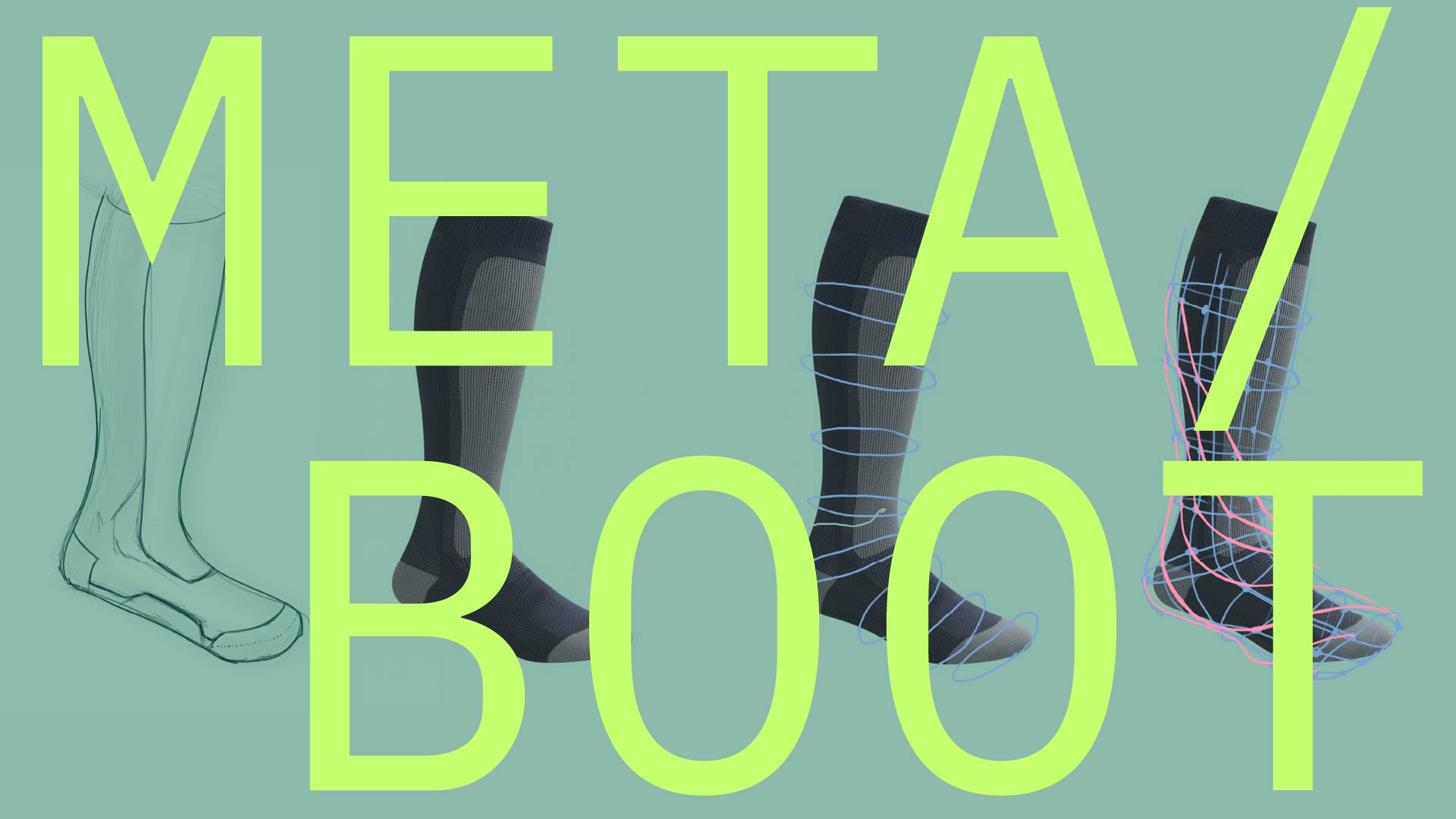 green foot sketch process