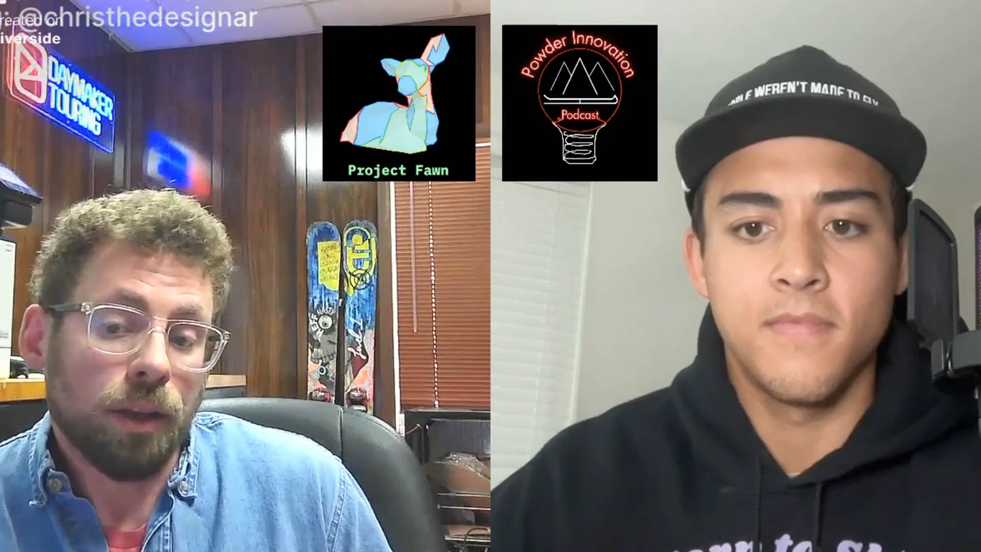 Chris Trunek and Colton Barry of Powder Innovation